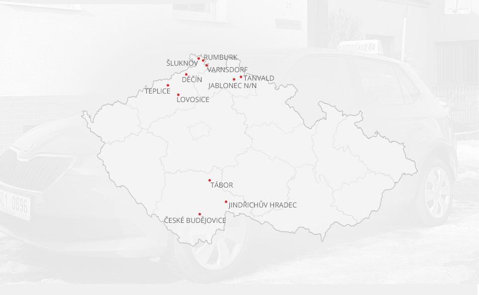 Kde najdete autoškolu Čičmanec - mapka